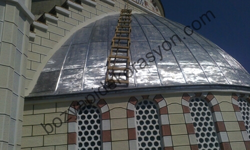 Çorum Camii Kubbesi Yapımı ve Kaplama İşleri