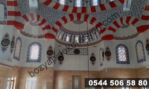 Sakarya Camii İç Süslemelerinde Uygun Fiyatlı Nakkaş Hizmetleri